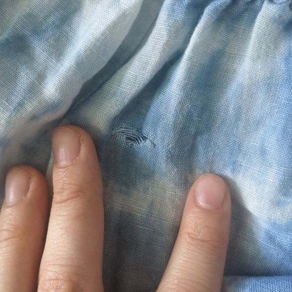 J. Crew dress hand dyed Indigo - Picture 5 of 5